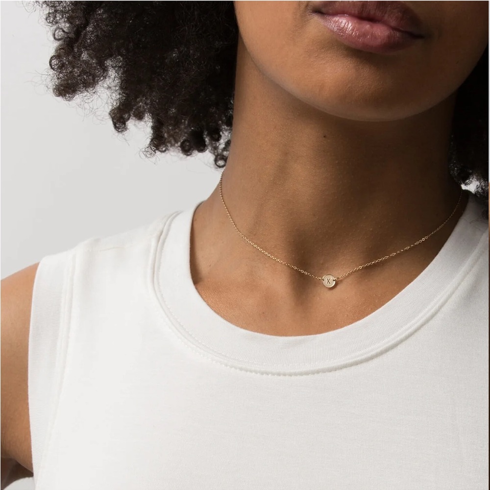 GLDN Inital K Yuki Necklace